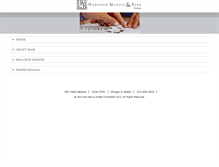 Tablet Screenshot of hmblaw.com